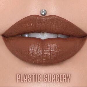 Jeffree Star Plastic Surgery Nude Brown Velour Liquid Lipstick Earthy 90s Grunge